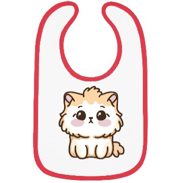 Discover cute kawaii cat valentine gift 1 Bibs