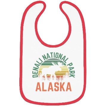 Discover Denali National Park Alaska Moose Hiking Nature Bibs