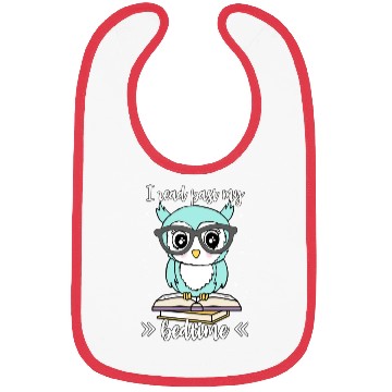 Discover Book Lover Pajama Bibs
