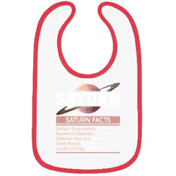 Discover Saturn Planet Facts Space Lover Solar System Bibs