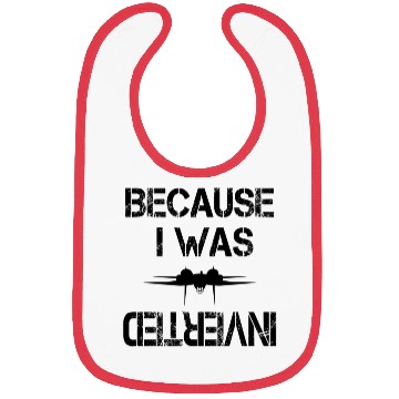Discover Because I Was Inverted Aircraft Bibs