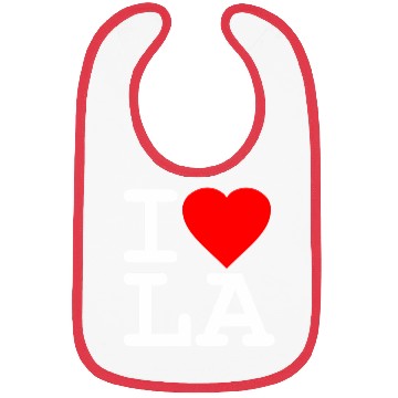 Discover I Love La Los Angeles Bibs