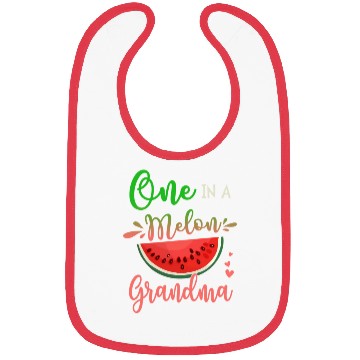 Discover Family One In A Melon Grandma Party Family Bibs