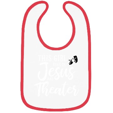 Discover This Runs On Jesus And Theater Christian Bibs