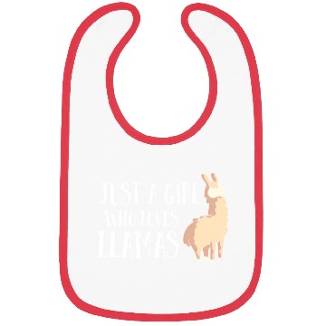 Discover Llama Just A Who Loves Llamas Bibs