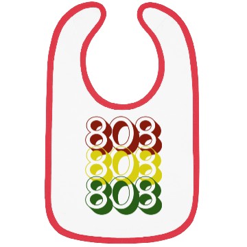 Discover 808 Red Gold Green Bibs