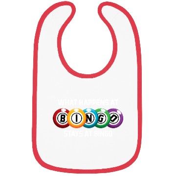 Discover What Happens At Bingo Stays At Bingo Lucky Bingo Bibs
