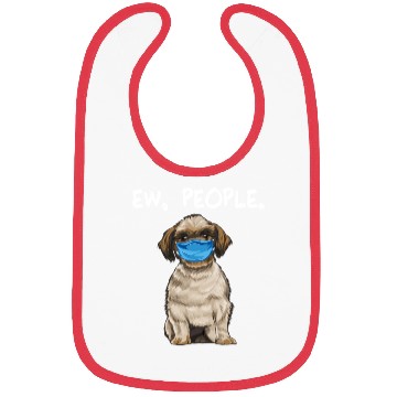 Discover Shih Tzu Ew People Dog Wearing Face Bibs