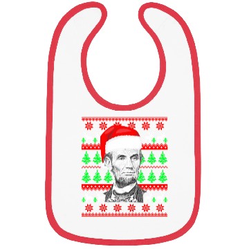 Discover Abraham Lincoln Santa Ugly Bibs