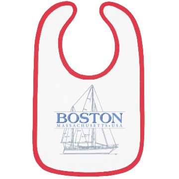Discover Boston Massachusetts Sailing Bibs