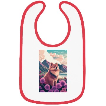 Discover Pomeranian Nature Bibs