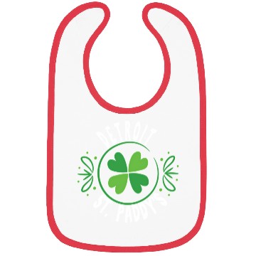 Discover Detroit St PatricDay St Paddys 313 Area Code Bibs