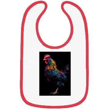 Discover Chicken Colorful Farmer Bibs