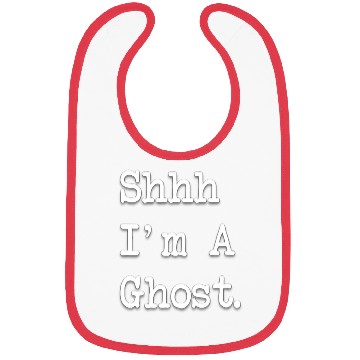 Discover Shh I'M A Ghost Bibs