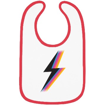 Discover Lightning Bolt With Colorful Bibs