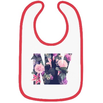 Discover Enjoy New York City Floral New York City Bibs