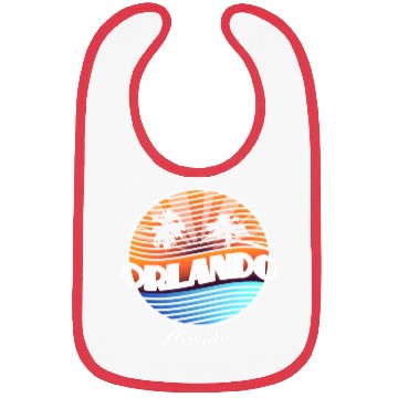 Discover Orlando Florida Palm Tree Bibs