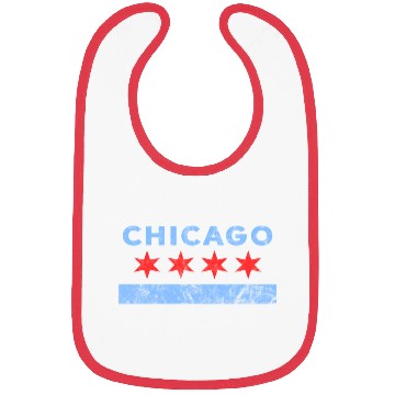 Discover Chicago - Chicago Flag Bibs