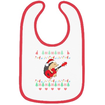 Discover Hedgehog Ugly Ukulele Family Bibs