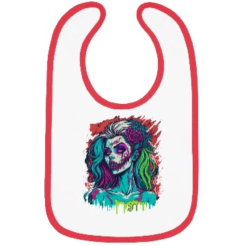 Discover Zombie Girl Bibs