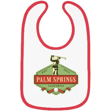 Discover Palm Springs California Golf Bibs