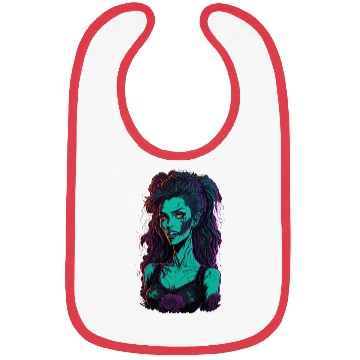 Discover Zombie Girl Bibs