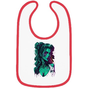 Discover Zombie Girl Bibs