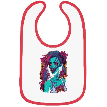 Discover Zombie Girl Bibs