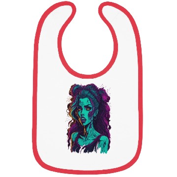 Discover Zombie Girl Bibs