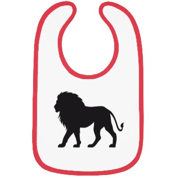 Discover Lion art Bibs
