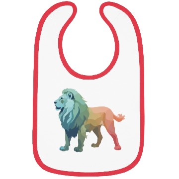 Discover Lion silhouette Bibs
