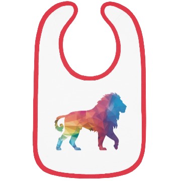 Discover Lion silhouette Bibs