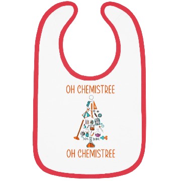 Discover Christmas Science Teacher Chemistry Scientist Bibs
