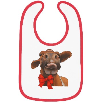 Discover Christmas Cow Bibs Cow Farming Farmer
