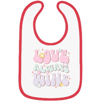 Discover Love Always Wins, LGBT Pride Month Bibs