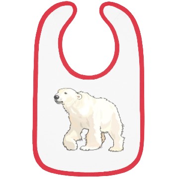 Discover Polar Bear Arctic Animal Realistic Bibs