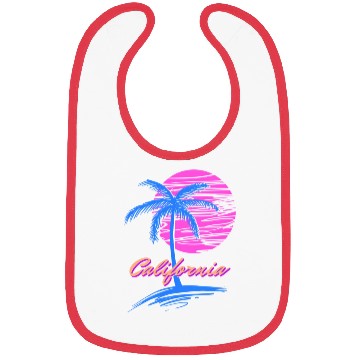 Discover California Beaches 80S Bibs