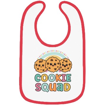 Discover Cookie Squad Funny Matching For Girls Cookie Lover Bibs