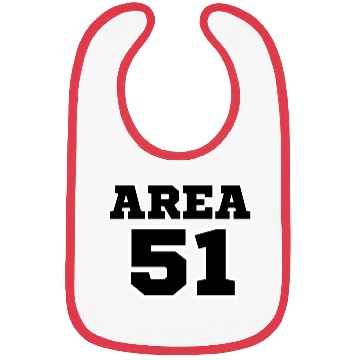 Discover Area 51 UFO Design Bibs