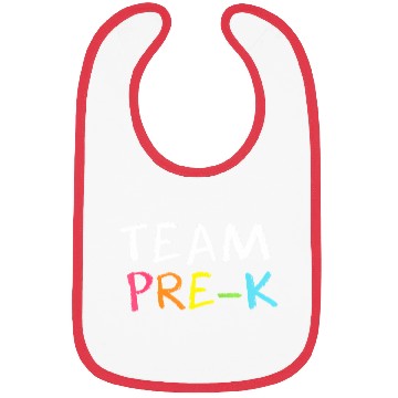 Discover Team Pre K Teacher Back To School Top Bibs