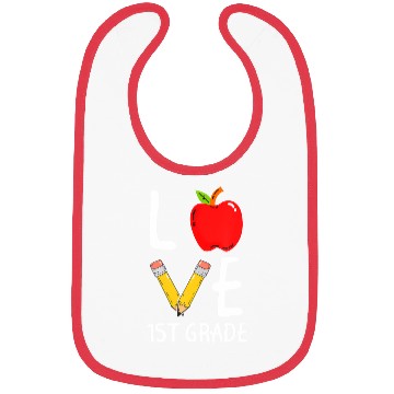 Discover Love 1st Grade Teachers Back To School Bibs