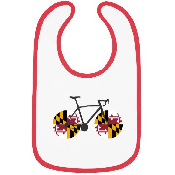 Discover Maryland Flag Cycling Bibs