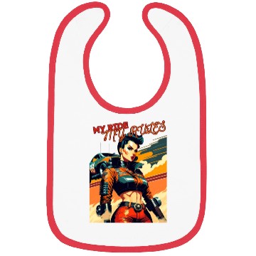 Discover Diesel Diva: A Retro Driver Design v3 Bibs