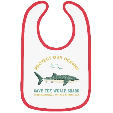 Discover Save The Whale Sharks Protect Our Oceans Bibs