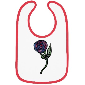 Discover Purple and Pink Rose Bibs
