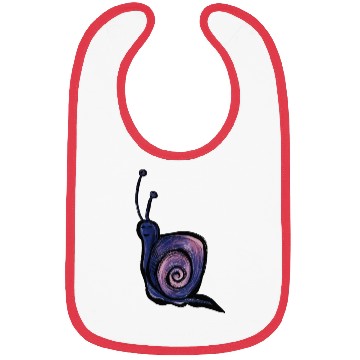 Discover Purple Snail Bibs