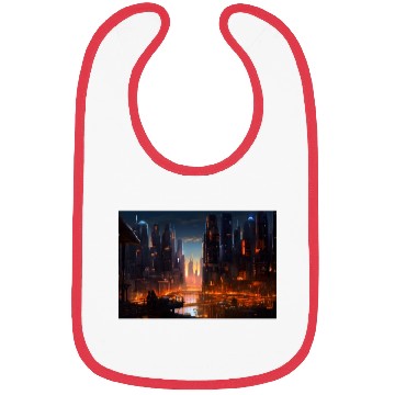 Discover Chicago Cyber Punk Bibs