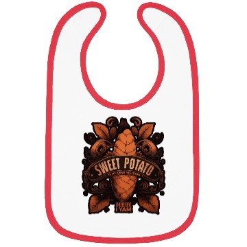 Discover Sweet Potato is My Spirit Vegetable Bibs