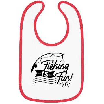 Discover Fishing is Fun Bibs