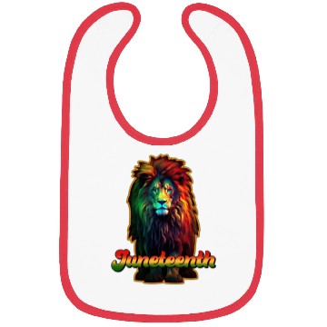 Discover Juneteenth Lion Bibs